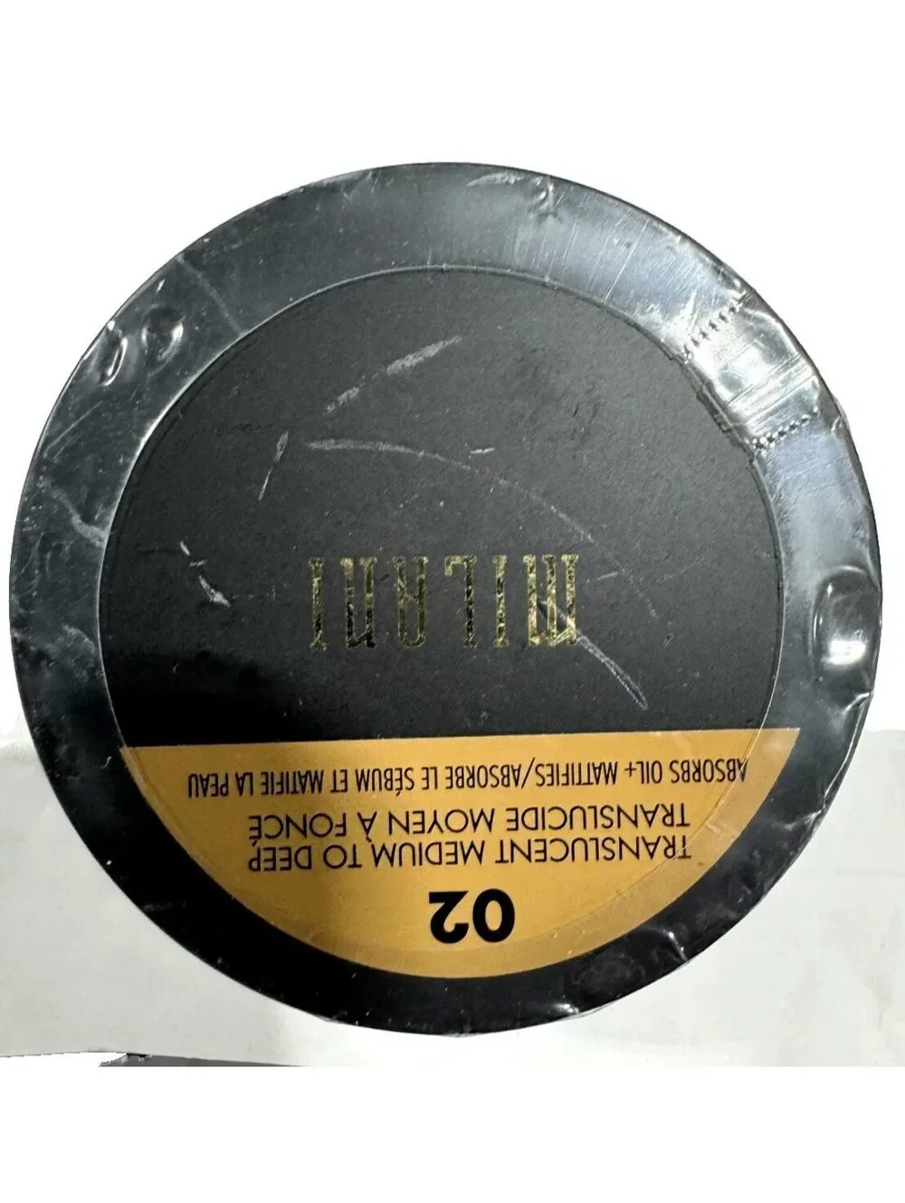 Milani Translucent Setting Powder 02 Medium Deep Oil Absorbing 4 Pack